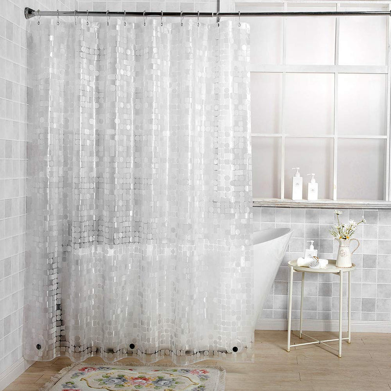 ARICHOMY Shower Curtain Liner Clear Strongest 10 Gauge Heavy Duty Liner Waterproof 72x72 Inches EVA (PVC Free) 72*72 inch - NewNest Australia