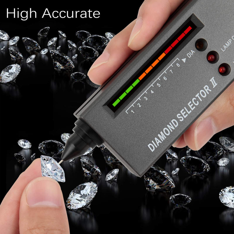 MIIUONO High Accuracy Diamond Tester for Novice and Expert (Battery Included) - NewNest Australia