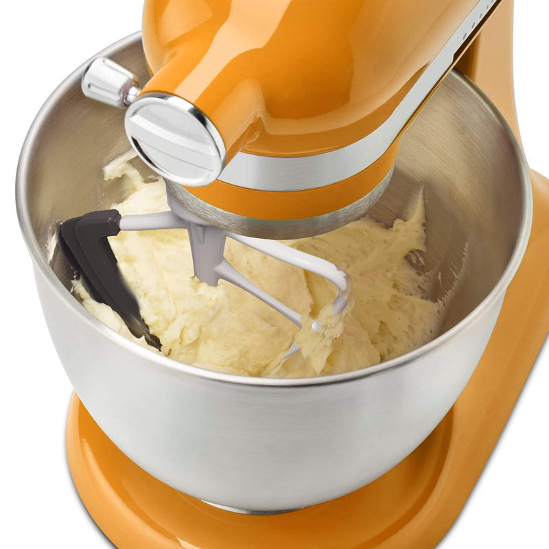 KITCHPOWER Kitchen Aid Mixer Accessory Kitchenaid Mixer Attachments Kitchenaid Mixer Paddle,4.5-5 Quart Flex Edge Beater for KitchenAid Tilt-Head Stand Mixers,White - NewNest Australia