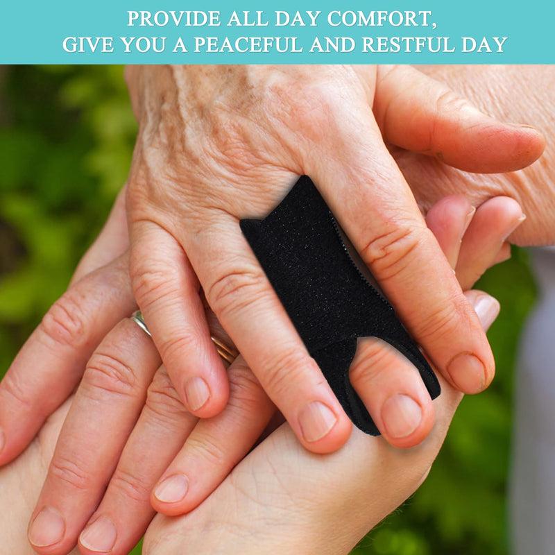 VerteLife Upgraded Finger Splint Single or Double Buddy Splints with 2 Metal Bars Adjustable Trigger Finger Support Brace Mallet Finger Protector for Arthritis and Injured Finger - NewNest Australia