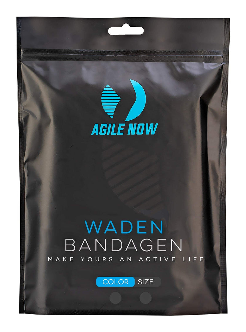 Agile Now Calf Support Set Of 2 Stabilises & Relieves Calves With Every Movement - Compression Stockings For Men & Women - Non-Slip & Breathable Compression Sleeves (Xl, Blue) - NewNest Australia