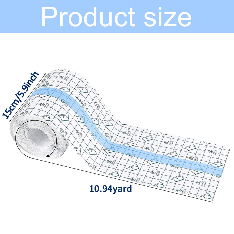 Waterproof Transparent Bandage, 15 Cm X 10 M Shower Plaster Roll, Waterproof Bandage, Tattoo Waterproof Adhesive Bandage, Transparent Bandage, Skin Protection Pad For Tattooed Skin - NewNest Australia