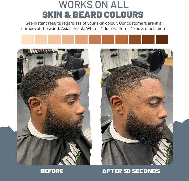 VOID Homme Beard Pen (Black) Men's Beard Filler and Beard Pen, Beard Color Black and Beard Filler for Filling, Beard Filler Pen and Beard Dye Black, Waterproof Beard Pen | Men's Beard Pen - NewNest Australia