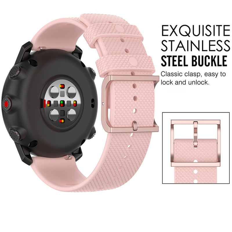 Band for Polar Vantage M2, Quick Release Band Replacement for Polar Grit X/Vantage M/Vantage M2 Fitness Watch (No Tracker, Replacement Bands Only) 5PCS Bands-Girl - NewNest Australia