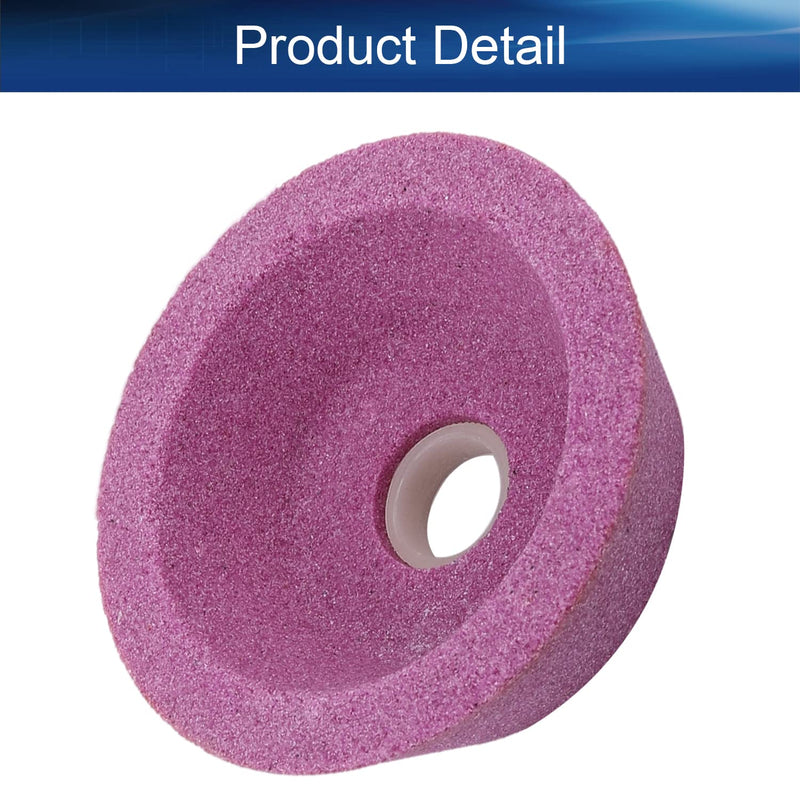 Auniwaig 60 Grits 4-Inch Dia Cup Grinding Wheel Pink Aluminum Oxide PA Abrasive Wheels Precision Grinding 0.79"Mounting Hole Dia 1pcs - NewNest Australia