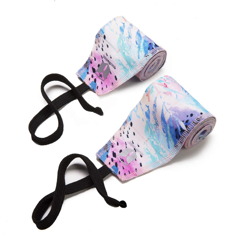 Tough Mode Apparel Crossfit Strength Wrist Wraps Lifting Training Support Workout Bodybuilding Tint Abstract - NewNest Australia