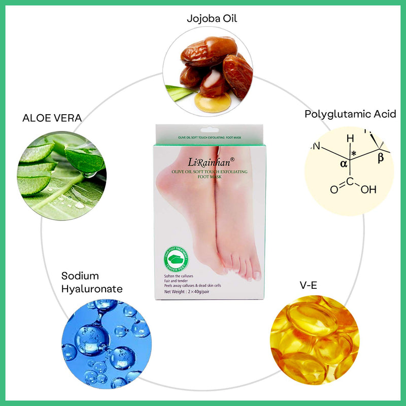 Avashine Foot Peel Mask, Repair Heels & Removes Dry Dead Skin, Calluses and Hard Skin for Soft Baby Feet, Foot Care For Men & Women - NewNest Australia