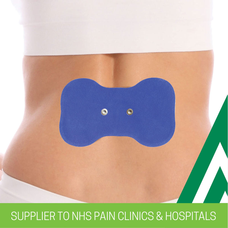 Med-Fit Wireless Butterfly Self-Adhesive Pads 16cm x 9cm Suitable for The Painless TENS Model (only) Supplied with a Remote Control. January 2023 Onwards. Code RC340. (3 Pack (RC340)) 3 Pack (RC340) - NewNest Australia