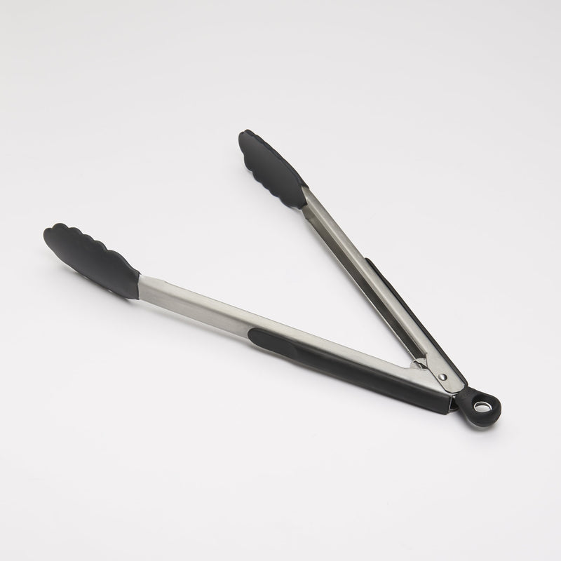 NewNest Australia - OXO Good Grips 12-Inch Tongs with Black Silicone Heads 