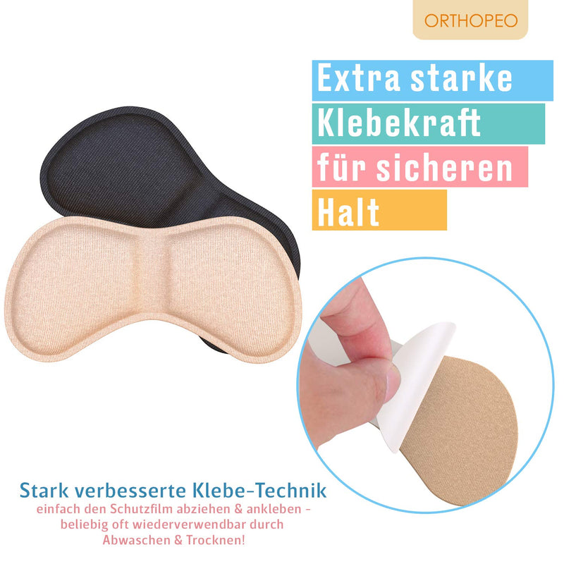 Orthopeo¬© Premium Heel Pads [6 Pairs] - Improved Concept - Innovative Heel Cushion Heel Protector - Protection Against Friction And Bubbles - Heel Spur Heel Support Pad For Too Large Shoes - NewNest Australia
