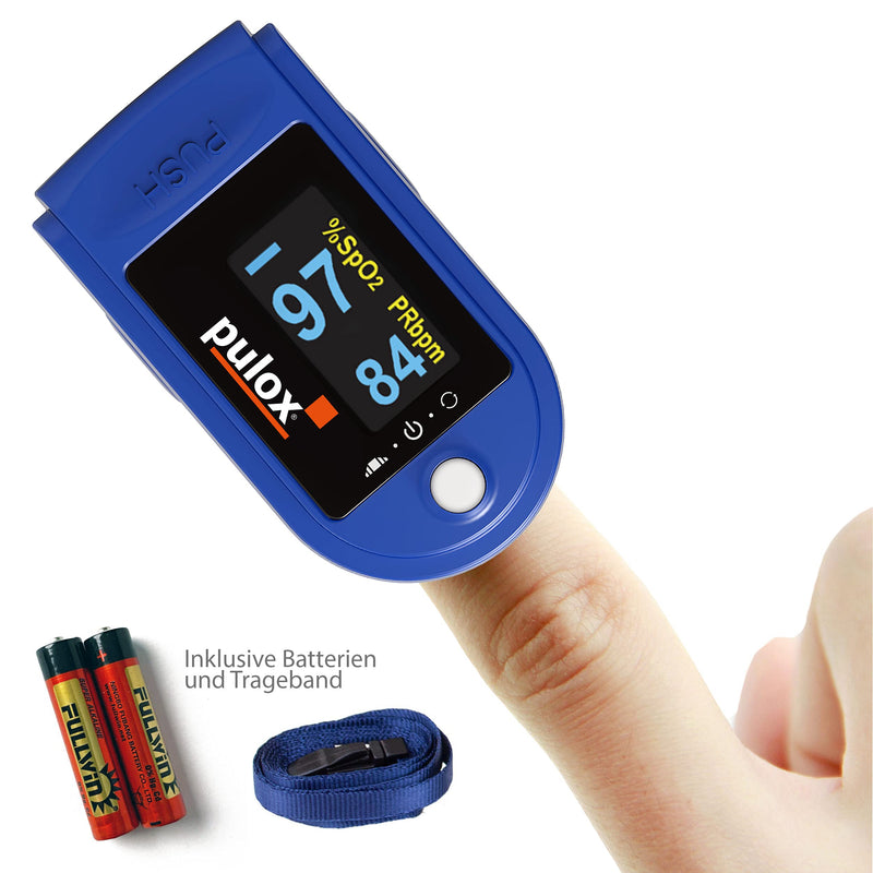 Pulox PO-200A Solo Pulse Oximeter with Alarm and Pulse Sound for Measuring Pulse and Oxygen Saturation on the Finger - NewNest Australia