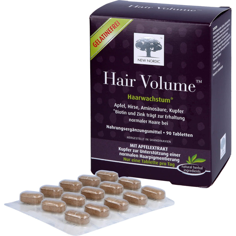 New Nordic Hair Volume tablets, 90 pcs - NewNest Australia