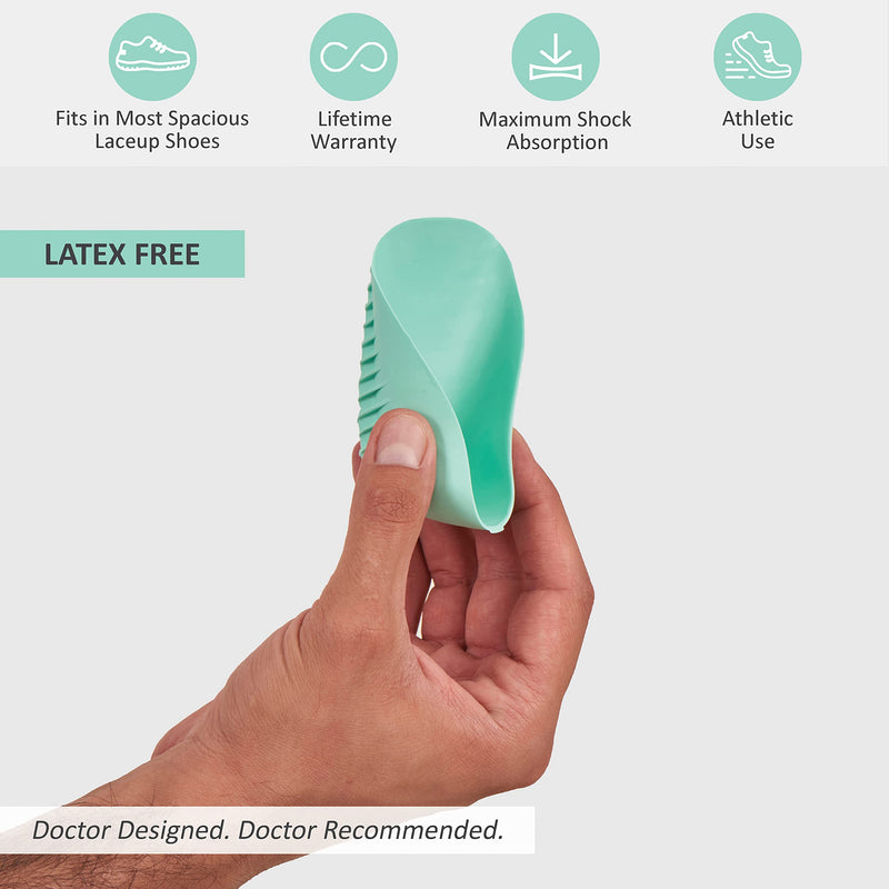 Tuli'S Classic Gel Heel Pads - Thermoplastic Insoles With Multi-Layer Design For Better Shock Absorption - Helps Against Heel Spurs, Plantar Fasciitis, Foot Fatigue - Normal, 15 X 9 X 0.1 Cm - NewNest Australia