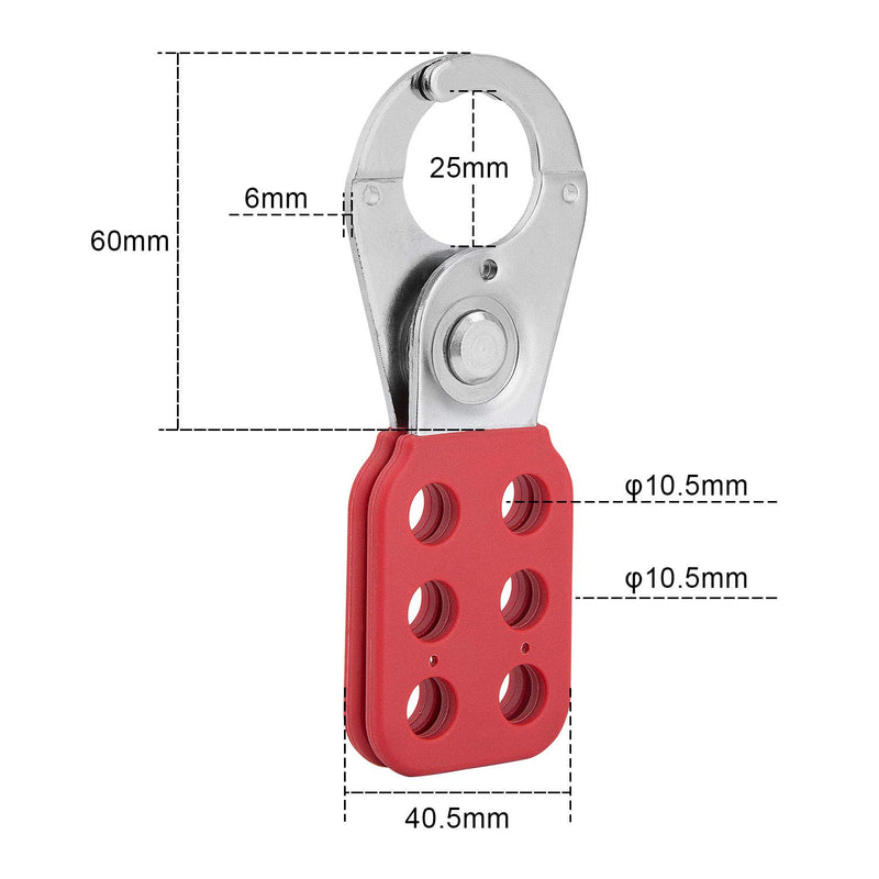 Holulo Lockout Tagout Kit for Common Breakers and Valves,Including 2 Lockout Tag,1 Lockout Hasp,3 Breaker Lockout,2 Safety Padlock,1 Pocket Bag (Lockout Tagout Kit) - NewNest Australia