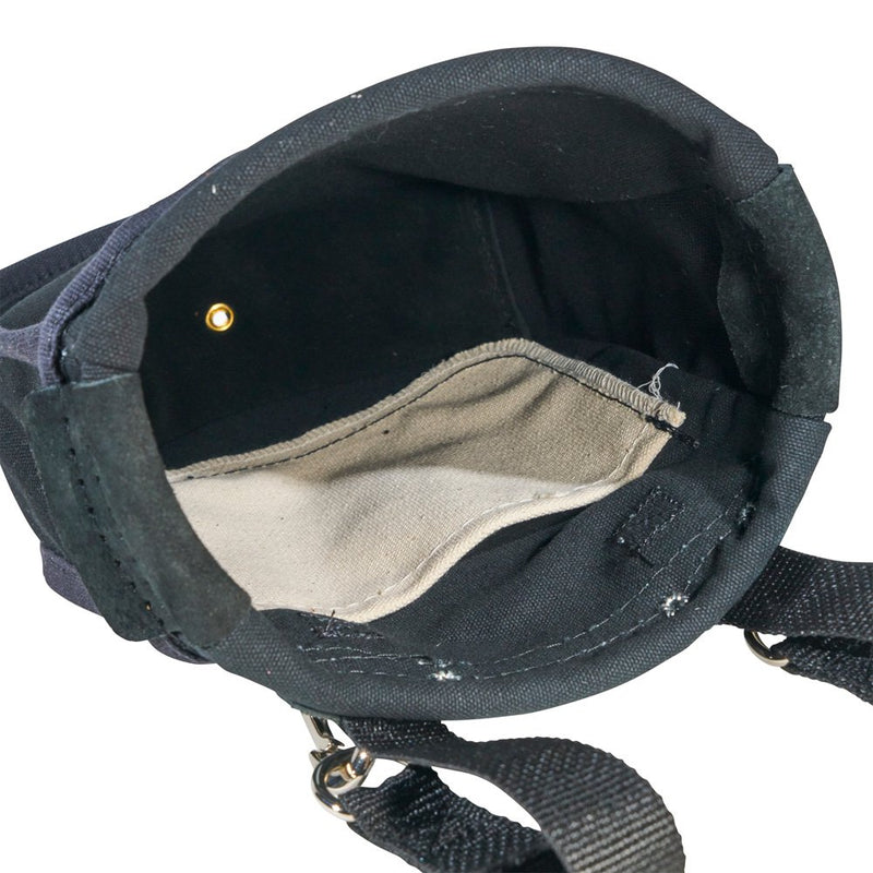 Klein Tools 51A Tool Pouch, Utility Pouch for Carrying Nuts and Bolts, with Interior Pocket, No. 10 Canvas, 9 x 3.5 x 10-Inch - NewNest Australia