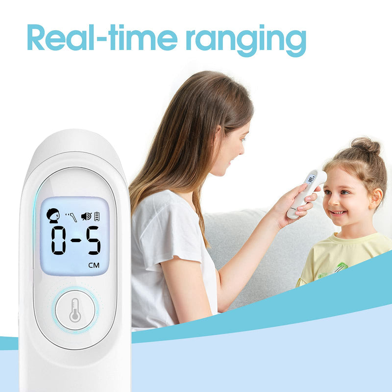 yuwell Infrared Thermometer, Forehead Thermometer, Non Contact Digital Thermometer for Adults and Kids, Instant Accurate Reading and Fever Alarm with Storage Case - NewNest Australia
