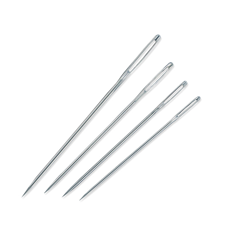 Dritz Deluxe Assortment Hand Needles, Styles & Sizes, Nickel, 100 Deluxe Hand Needles with Needle Threader - NewNest Australia