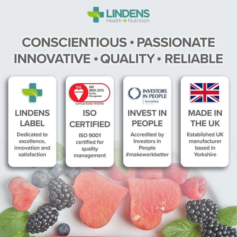 Lindens Pro Billion X20 20 Billion Cfu Ultra High Strength Capsules - 60 Pack - Ultra High Potency Lactobacillus Acidophilus Supporting Digestion - UK Manufacturer, Letterbox Friendly - NewNest Australia