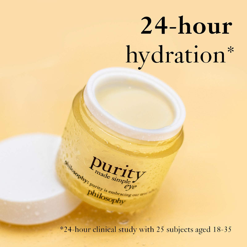 philosophy purity eye cream 15ml | eye cream for dark circles | eye cream with vitamin c & caffeine - NewNest Australia