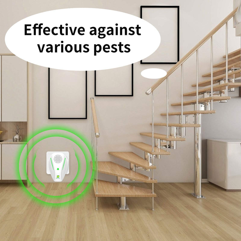 Neatmaster Ultrasonic Pest Repeller Electronic Plug in Indoor Pest Repellent, Pest Control for Home, Office, Warehouse, Hotel - NewNest Australia