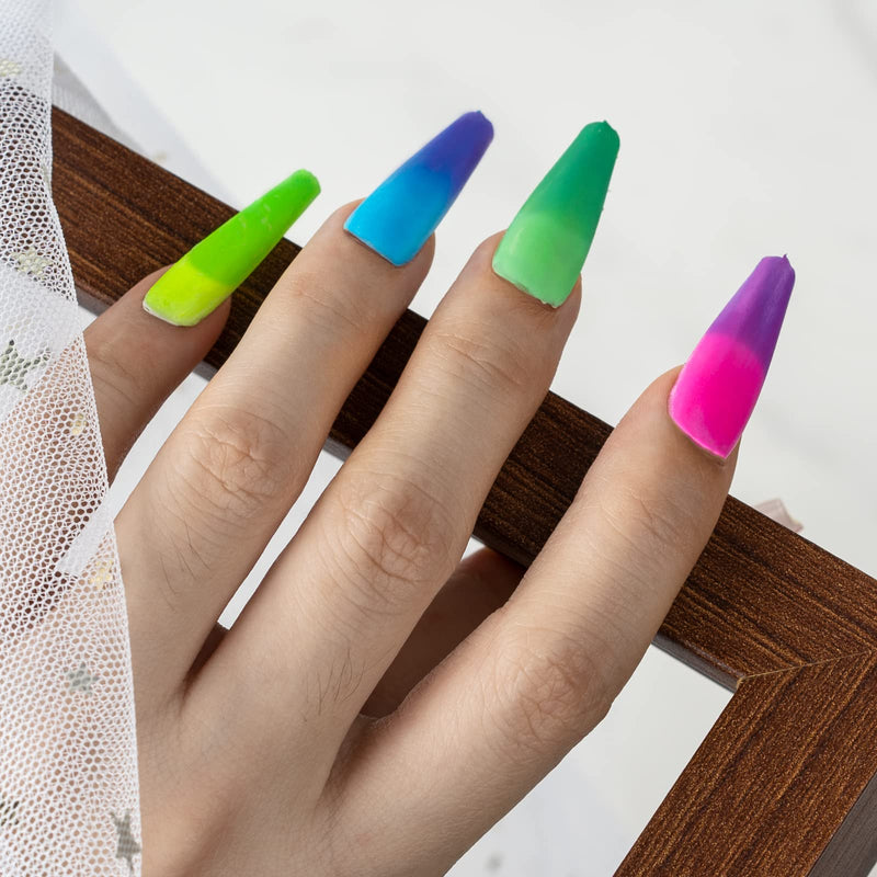 LET'S RESIN Thermochromic Pigment Powder Temperature Activated That Changes at 88°F-5 Colors Changing Powder for Nail Polish, Paint, Slime, Epoxy, Resin, Ink, Fabric Art, Casting-3 Gram Each - NewNest Australia