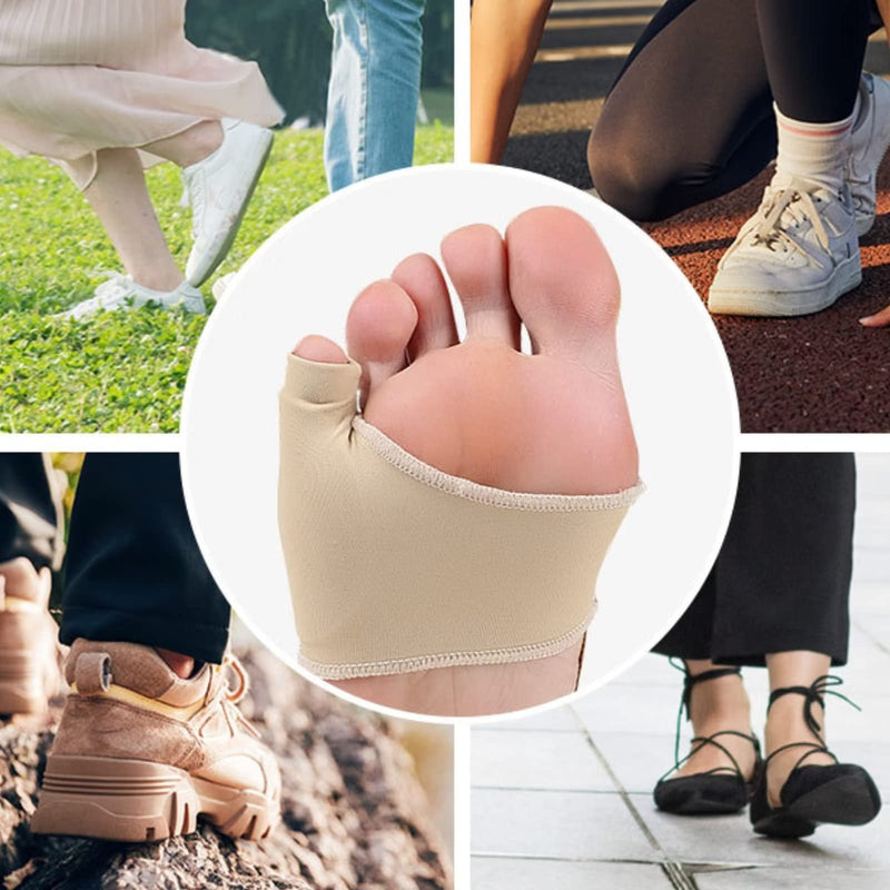 runrayay 2 Pairs Bunion Corrector for Men and Women, Bunion Corrector with Non-Slip Strap to Relieve Bunion Pinky Toe Pain, Smooth Bunionette, Overlapping Toe D - NewNest Australia
