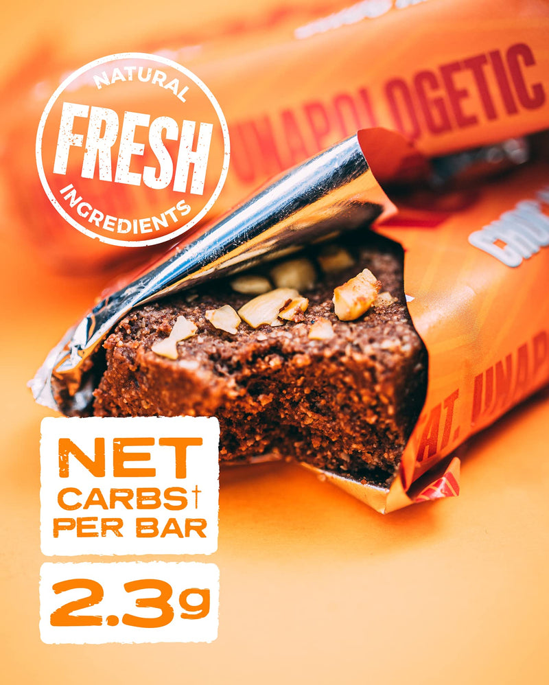 Keto Keto Bars 12 x 50g Keto Snacks Weight Loss | Keto Diet, Sugar Free Snack, Meal Replacement Bar | Healthy Snacks, Low Carb Food | Low Calorie, Vegan Food, Breakfast Bar (Cocoa Hazelnut) Chocolate Hazelnut - NewNest Australia