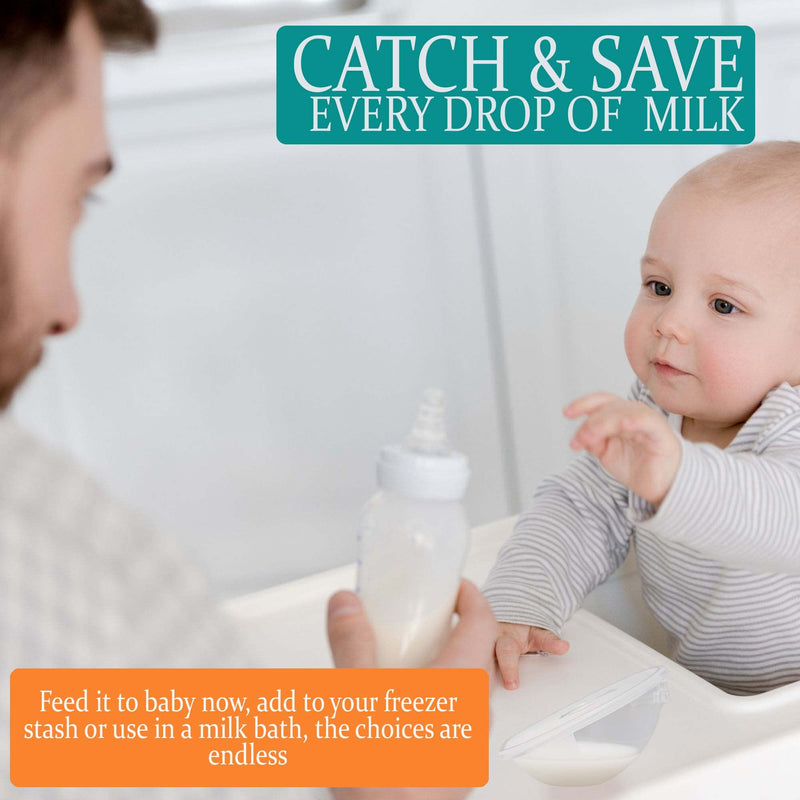 Nipple Shield & Milk Collector for Breastmilk - Breast Feeding Essentials W/ Breast Shells Milk Collector Nipple Protector for Breastfeeding Breast Milk Catcher for Breastfeeding Milk Collection Cups - NewNest Australia