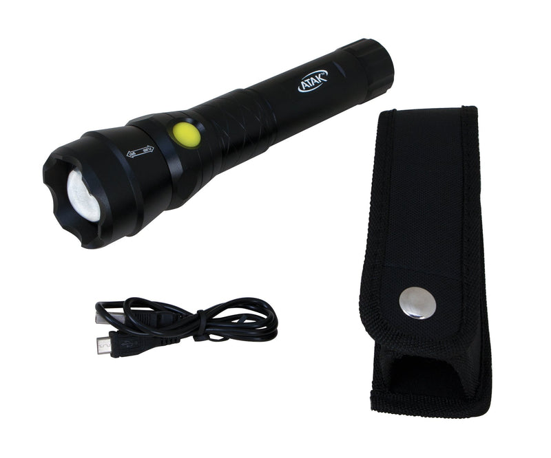 Performance Tool ATAK Model 551 Pro-Focus 500 lumens Black LED Lithium-Ion Rechargeable Flashlight, 500 lumens LED Rechargeable Flashlight 500 lumens Rechargeable Flighlight - NewNest Australia