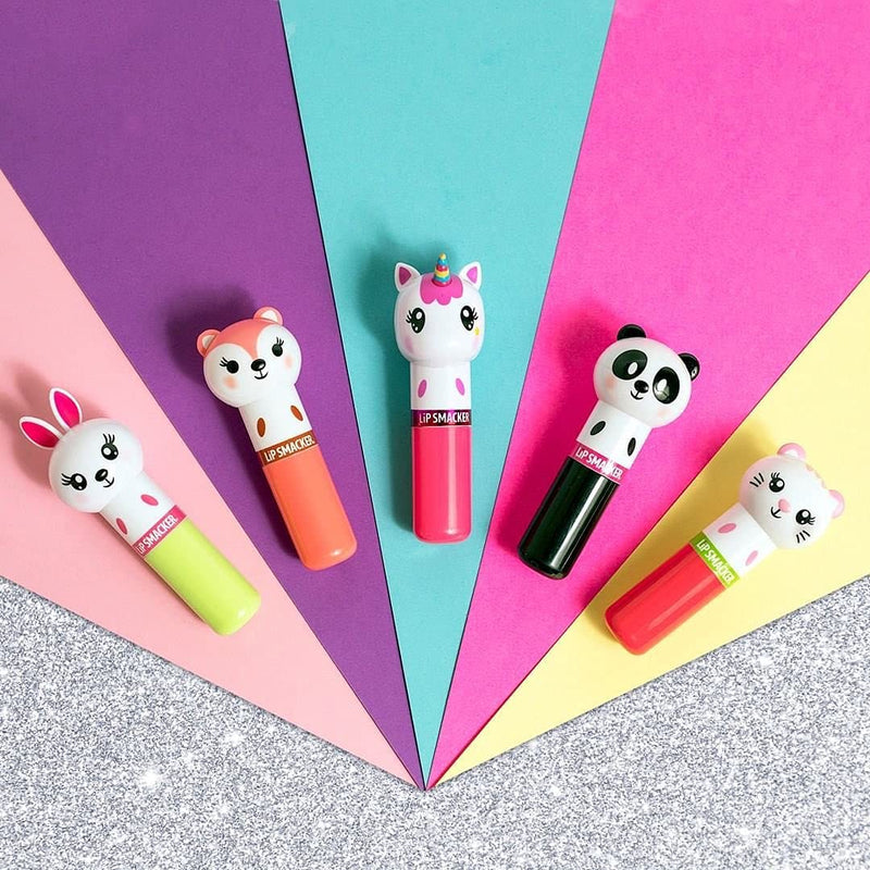 Lip Smacker - Lippy Pals Collection - Bunny Lip Balm for Kids - Hoppy Carrot Cake Flavour - Sweet Gift for your Friends with Animal Figures - Bunny Single Blister Pack - NewNest Australia