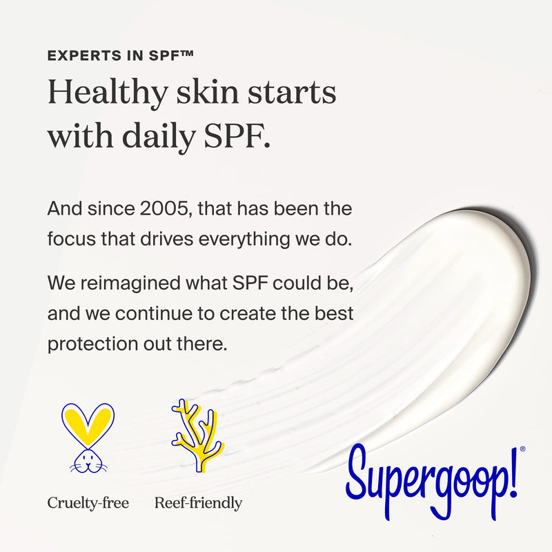 Supergoop! Unseen Sunscreen, 0.5 oz - SPF 40 PA+++ Reef-Friendly, Broad Spectrum Face Sunscreen & Makeup Primer - Weightless, Invisible, Oil Free & Scent Free - Beard Friendly - For All Skin Types 0.5 Fl Oz (Pack of 1) - NewNest Australia
