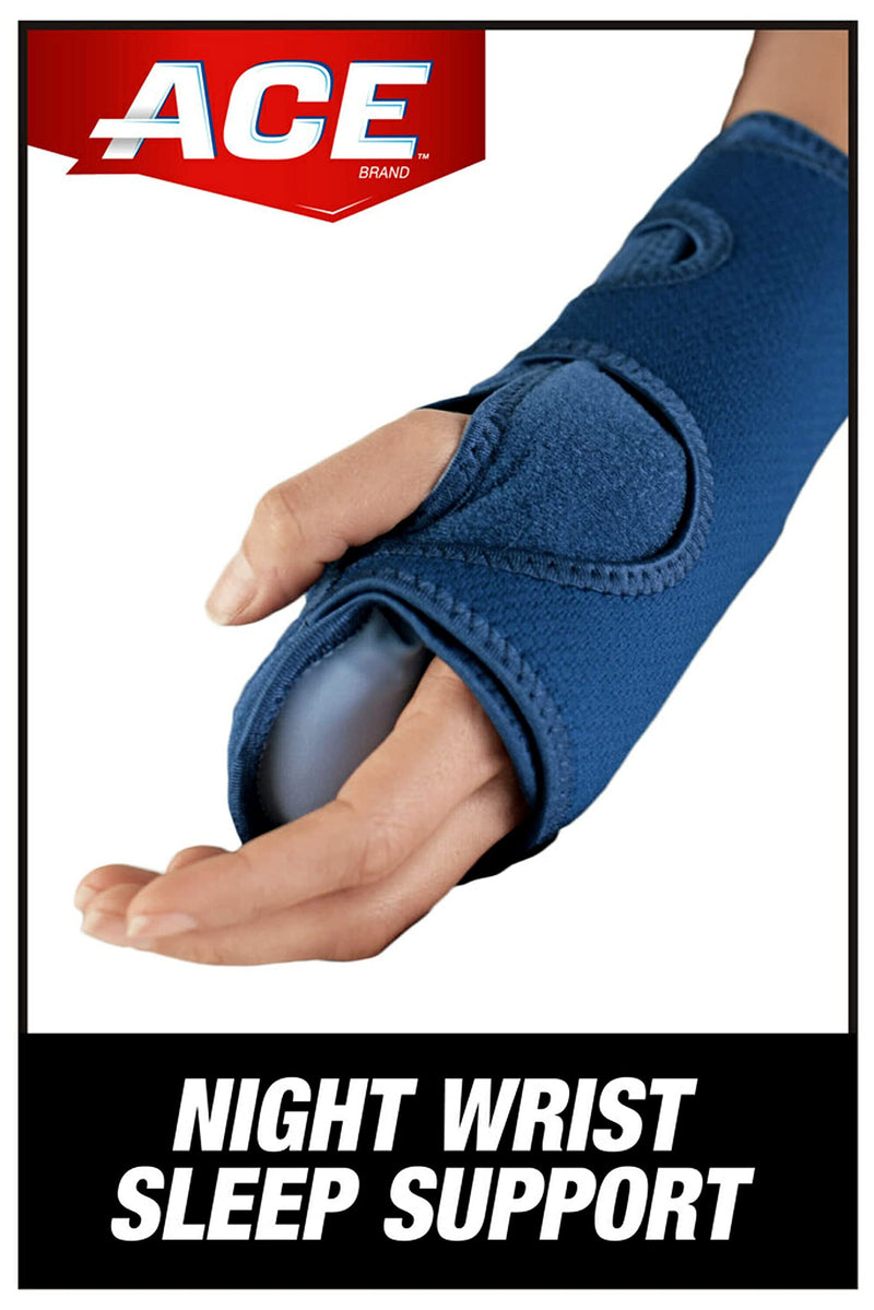 ACE - 209626 Night Wrist Sleep Support, Helps relieve symptoms of Carpal Tunnel Syndrome, - NewNest Australia
