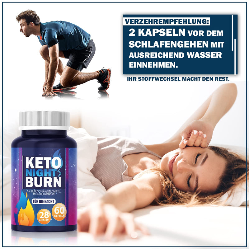 Enolenia® Keto Night Burn Metabolism Extremely Fast & Finally, Capsules with High-Quality Natural Ingredients for Men and Women - NewNest Australia