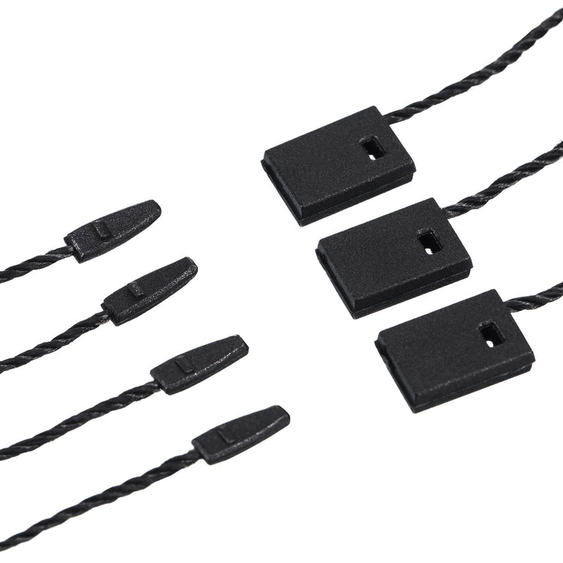 Hestya 500 Pieces Hang Tag String 500 Pieces Black Pins 6.6 Inch Clothes Tags Plastic Fastener Black Price Tag Nylon Strings and 0.8 Inch Metal Ground Pins Pear-Shaped Pin Clothes Tag Pins - NewNest Australia