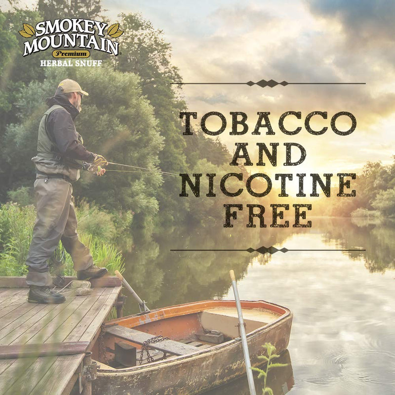 Smokey Mountain Pouches - Arctic Mint - 5 Cans - Nicotine-Free and Tobacco-Free Arctic Mint Pouches - NewNest Australia