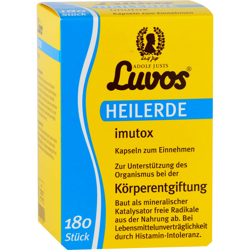 Luvos healing clay imutox capsules body detoxification, 180 capsules - NewNest Australia