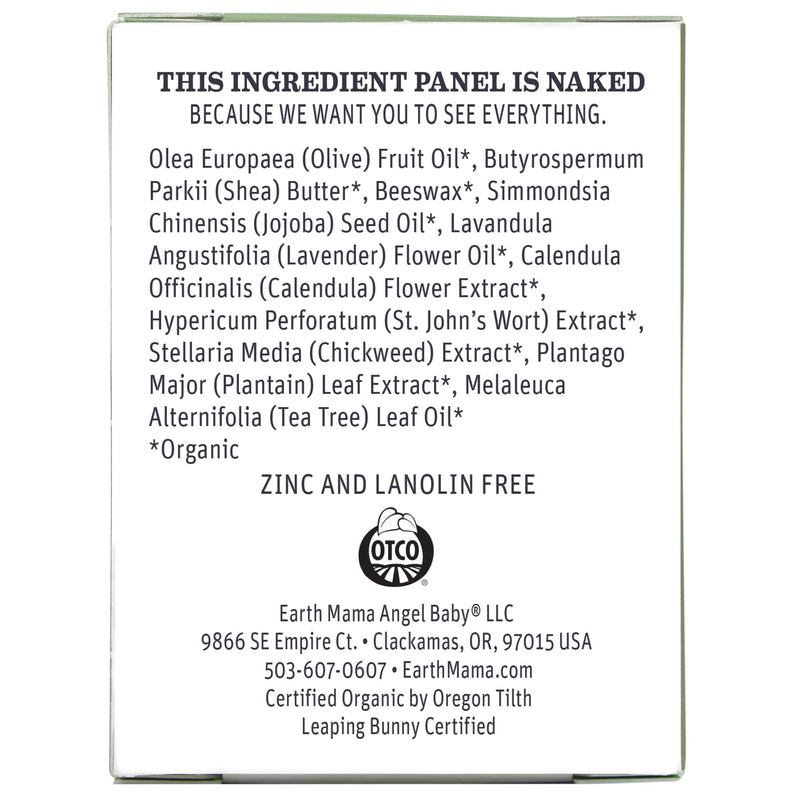 Organic Diaper Balm by Earth Mama | Safe Calendula Cream to Soothe and Protect Sensitive Skin, Non-GMO Project Verified, 2-Fluid Ounce (2-Pack) 2 Fl Oz (Pack of 2) - NewNest Australia