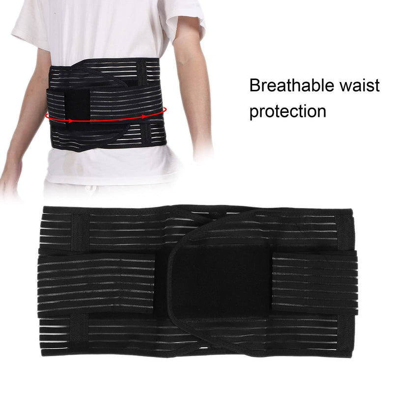 Back Support, Breathable Waist Belt For Lower Back, Tight Adjustable Lumbar Support For Sciatica, Herniated Disc, Scoliosis Back Pain Relief, Heavy Lifting (Medium) - NewNest Australia
