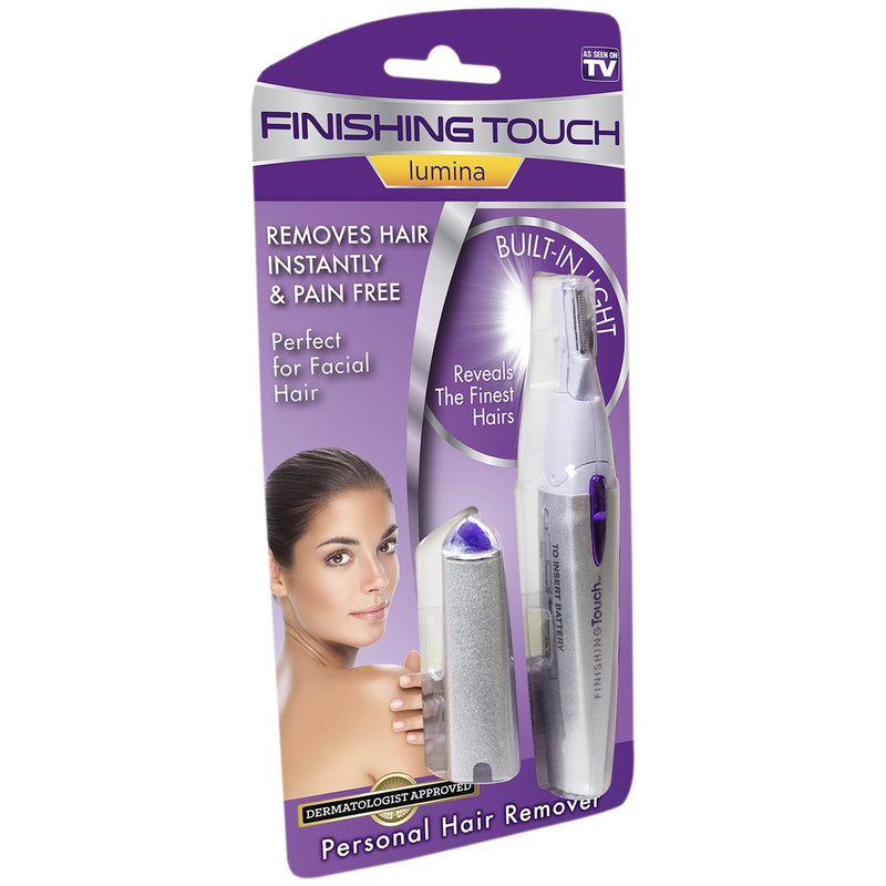 Finishing Touch Lumina Painless Hair Remover, Silver, New Edition - NewNest Australia