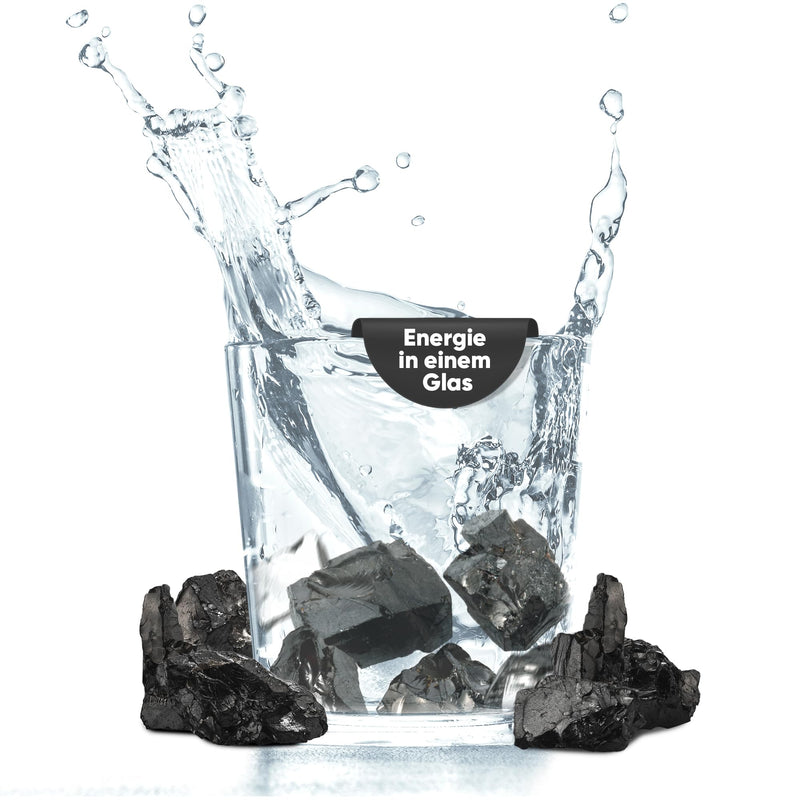 PURAJA noble schungite water stones for water treatment Elite Shungite Stones | Natural stones from Karelia | Healing stones for water | With certificate 50 g (pack of 1) - NewNest Australia