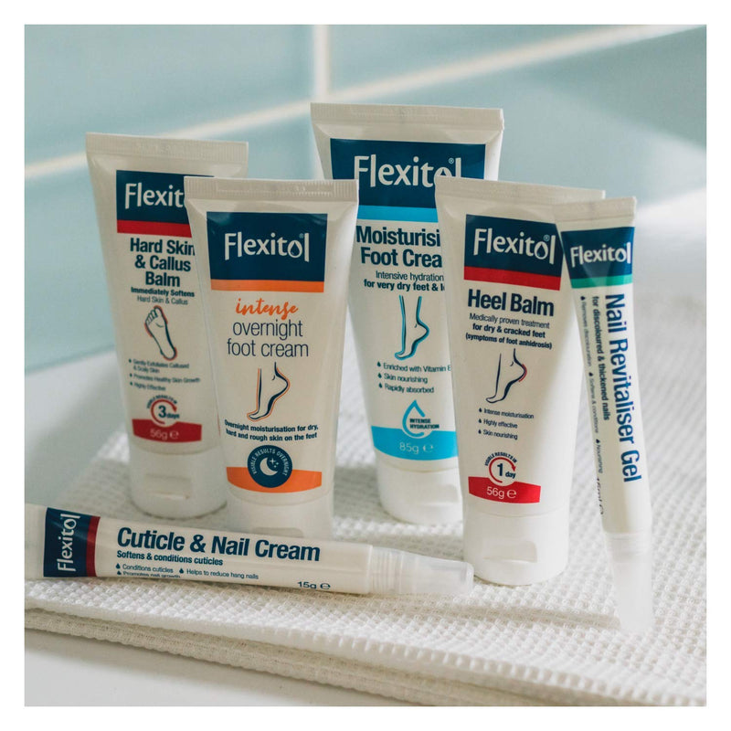 Flexitol Hard Skin and Callus Balm, Immediately Softens Hard Skin and Callus, Suitable for Diabetics - 56g - NewNest Australia