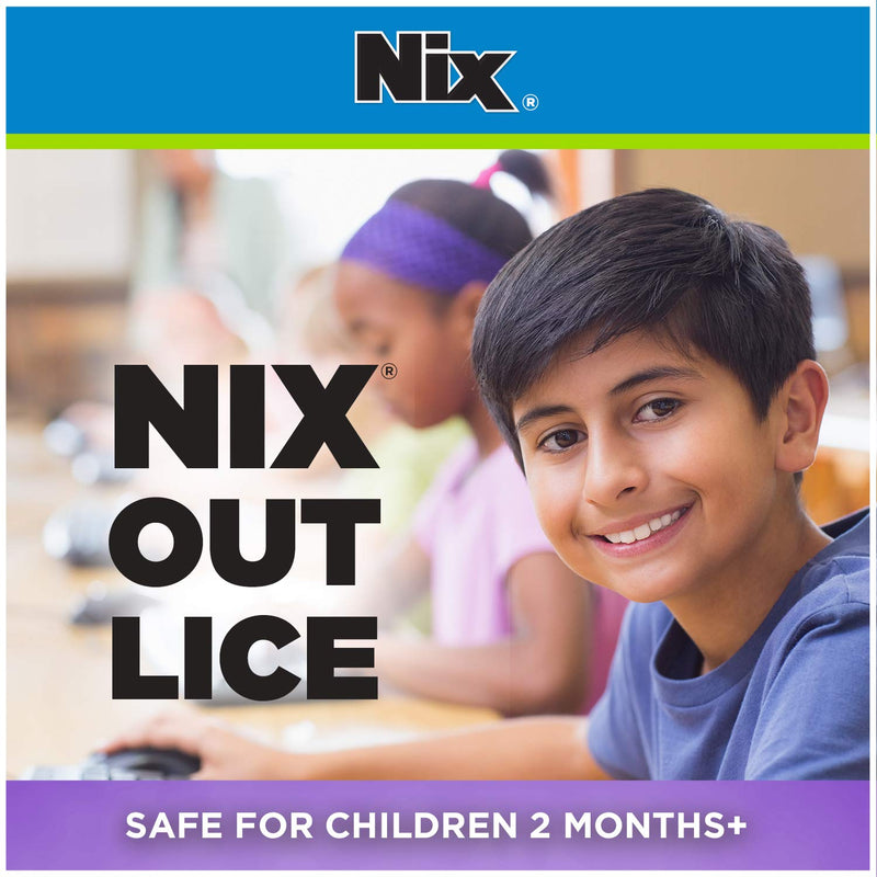 Nix Lice Killing Creme Rinse, 2 oz and Nit Comb to Remove Lice & Eggs from Hair Kit - NewNest Australia