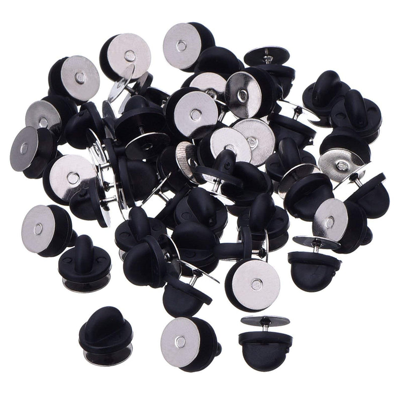 eBoot Tie Tacks Blank Pins with PVC Rubber Pin Backs (100) 100 - NewNest Australia