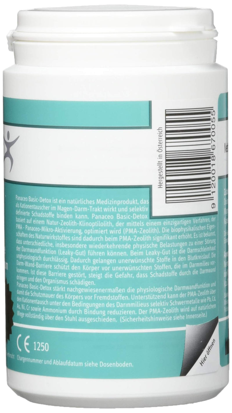 Panaceo Basic Detox Capsules 180pcs. - NewNest Australia