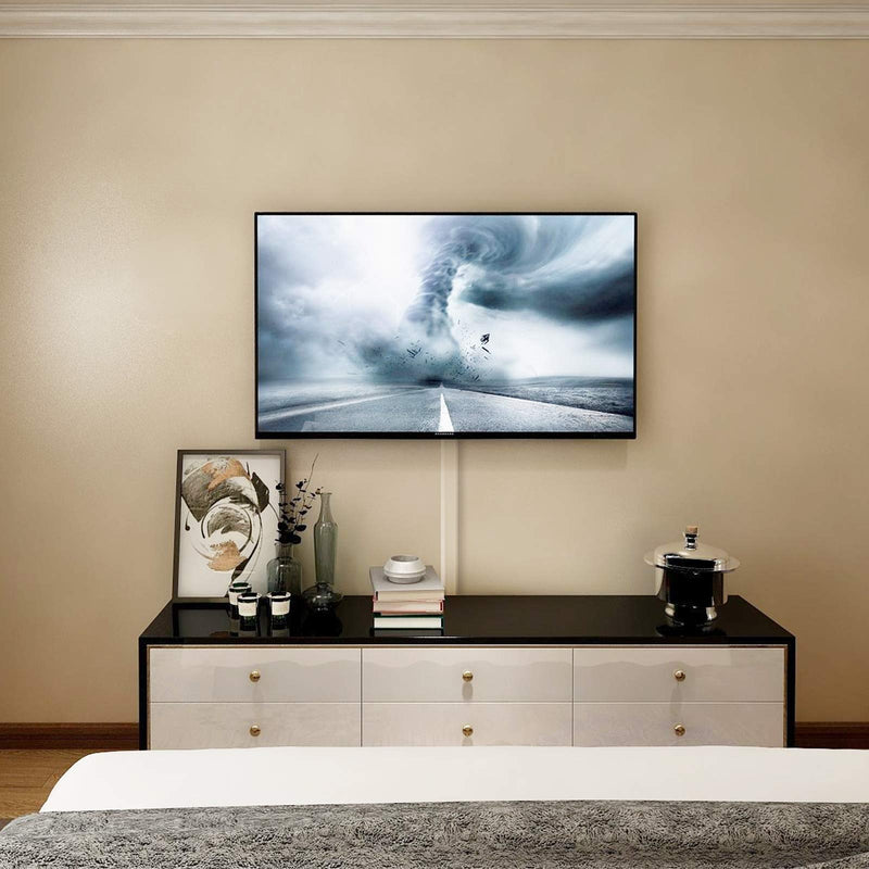 TV Cord Cover Cable Raceway on Wall, 31.5 inch Cable Management System for Cord Cable Concealer, Printable White Cable Cover Channel for Wall Mounted TV, Speaker Wire Hider, 2X L15.7in W1.5in H0.7in - NewNest Australia