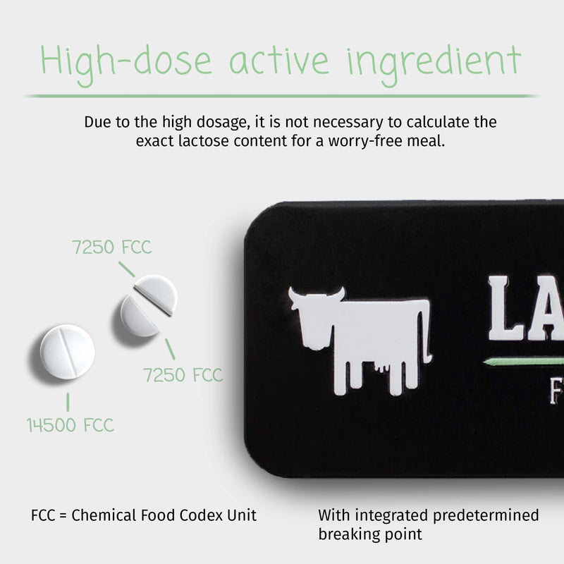 LactoJoy Lactase Pills I Powerful Lactase Enzymes for Lactose Intolerance I Ultra Pure Lactase for Improved Digestion I No Silicon Dioxide, No Artificial Flavors, No Sucralose I 100% Vegan I 45 Pieces - NewNest Australia