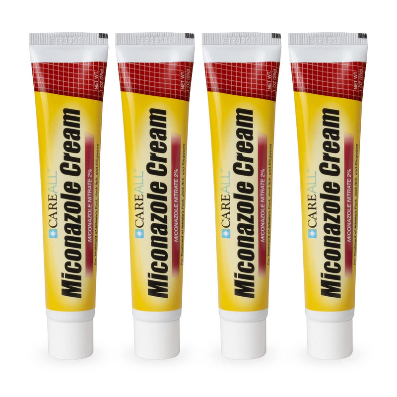 (4 Pack) CareALL® 1.0 oz. Antifungal Miconazole Nitrate 2% Cream, Compare to Micatin, Cures Most Athlete’s Foot, Jock Itch, Ringworm 1 Ounce (Pack of 4) - NewNest Australia
