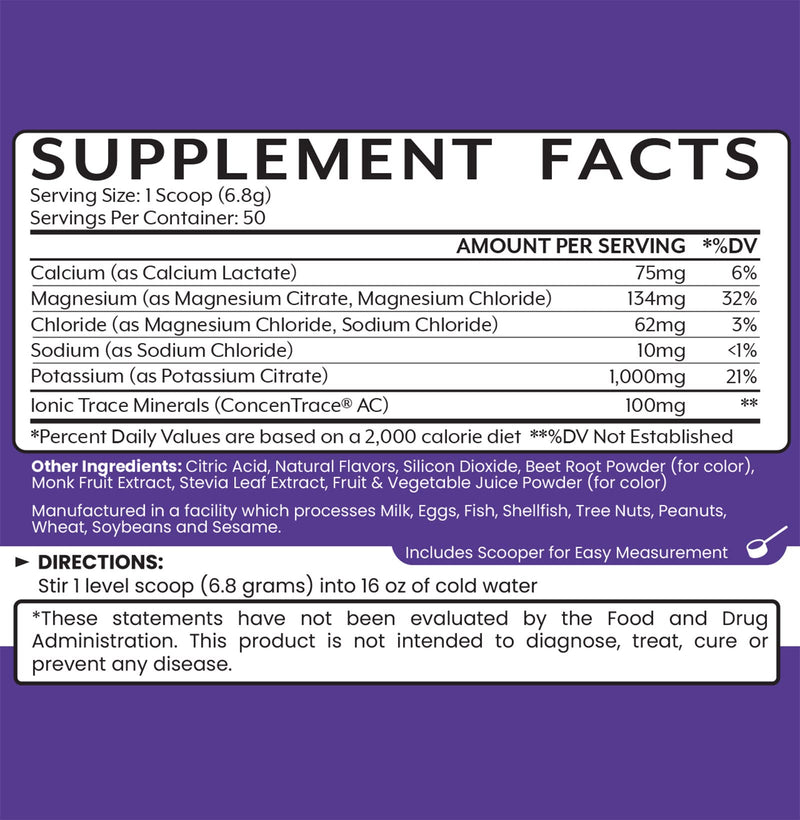 KEPPI Keto Electrolytes Powder - 50 Servings | No Sugar or Carbs | Advanced Hydration Blueberry Pomegranate Electrolyte Supplement. Boost Energy Without Sugar. Keto Electrolytes Powder. 50 Serves - NewNest Australia