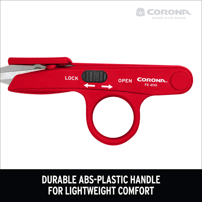 Corona FS 4110 Hydroponic Finger Micro Snips Red - NewNest Australia