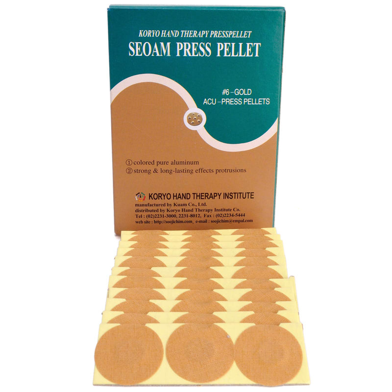Silver Korean Koryo Hand Therapy - KHT Seoam Seoambong Press Pellet #6-Silver (1) - NewNest Australia